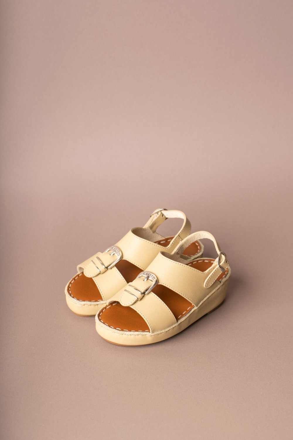 Florida 1493 Boys NC Classic Buckle Beige with Lace